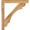 Ekena Millwork Olympic Block Rough Sawn Bracket, Western Red Cedar, 4"W x 38"D x 42"H BKT04X38X42OLY05RWR - alternate 2